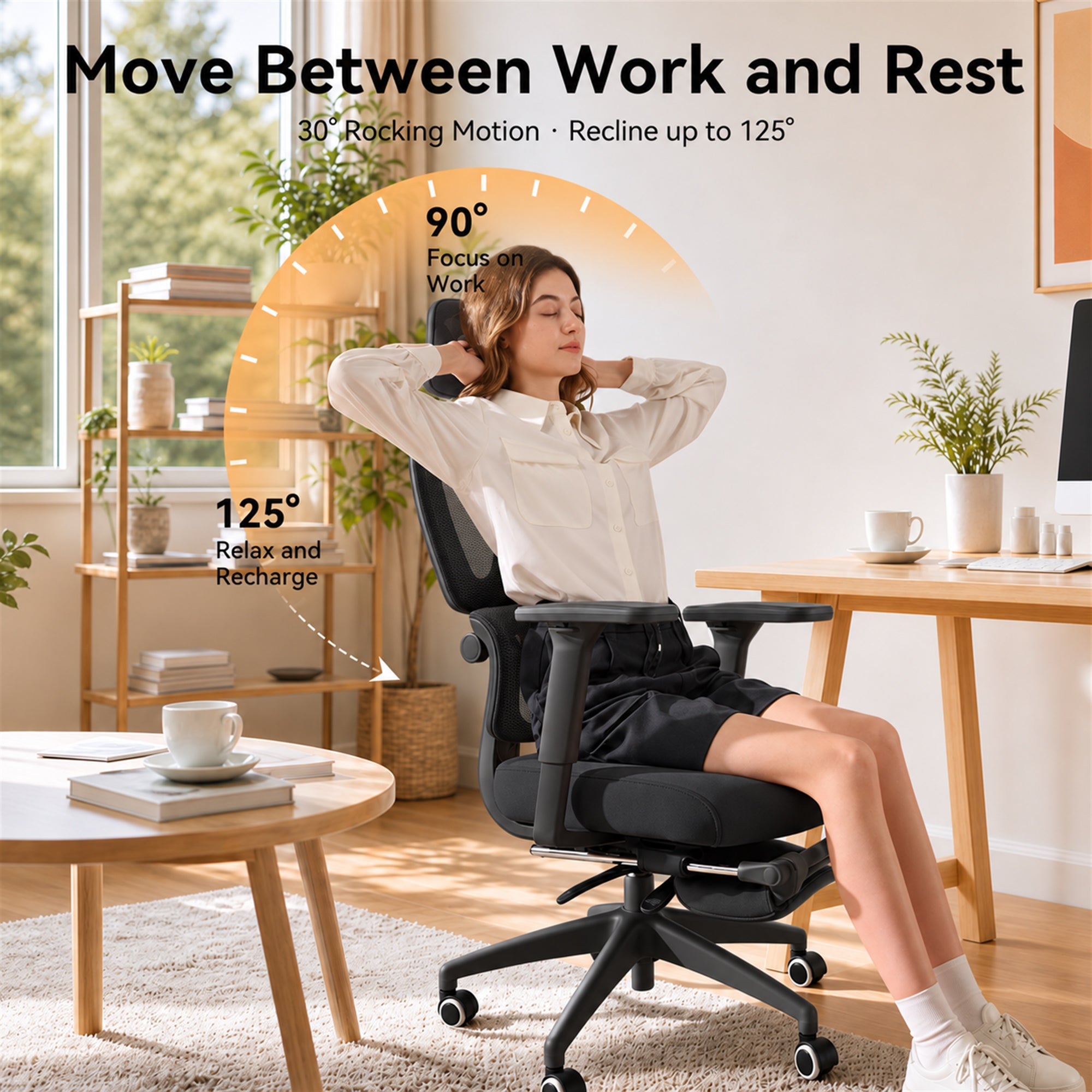 MUSSO E600 SE Relaxure Ergonomic Office Chair