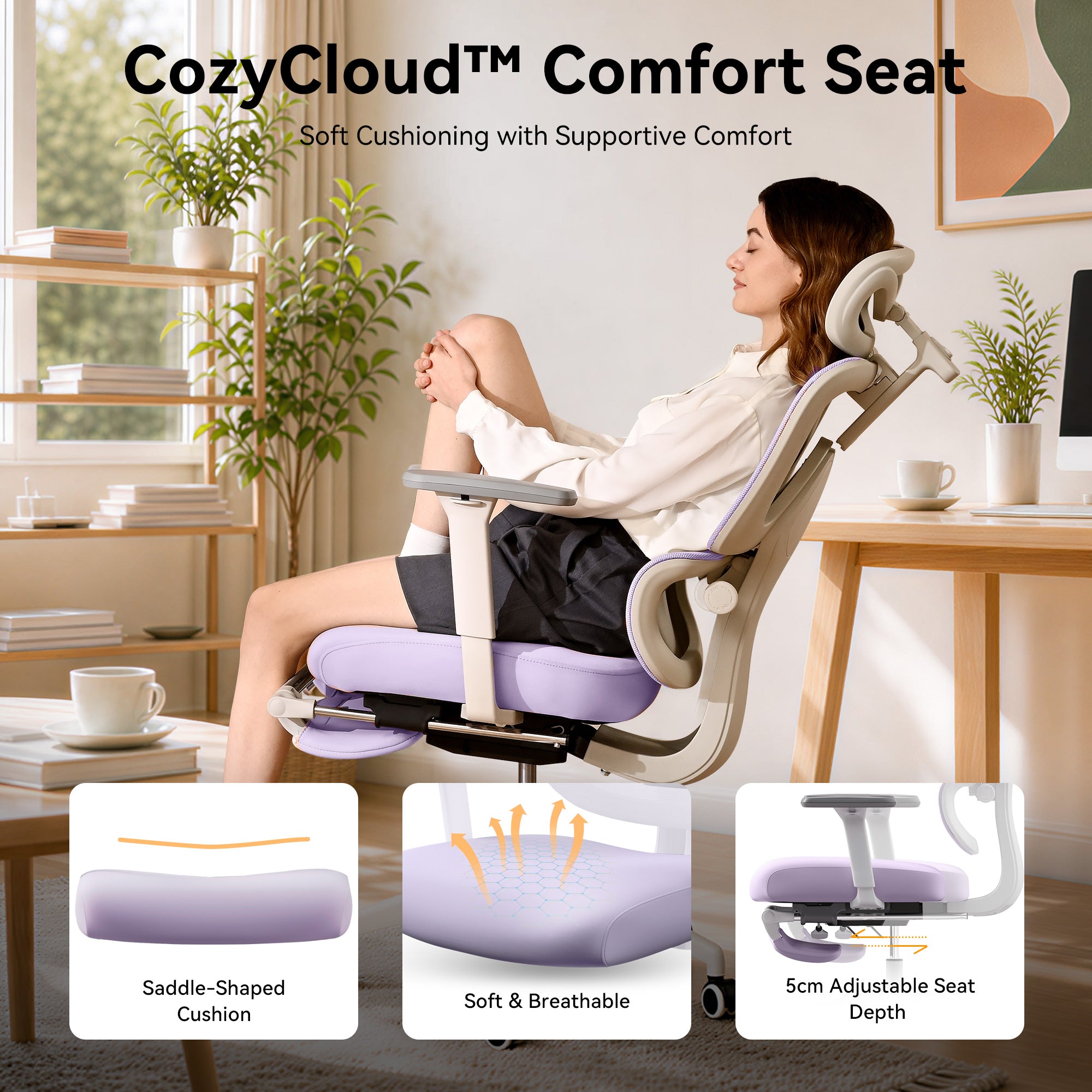 MUSSO E600 SE Relaxure Ergonomic Office Chair
