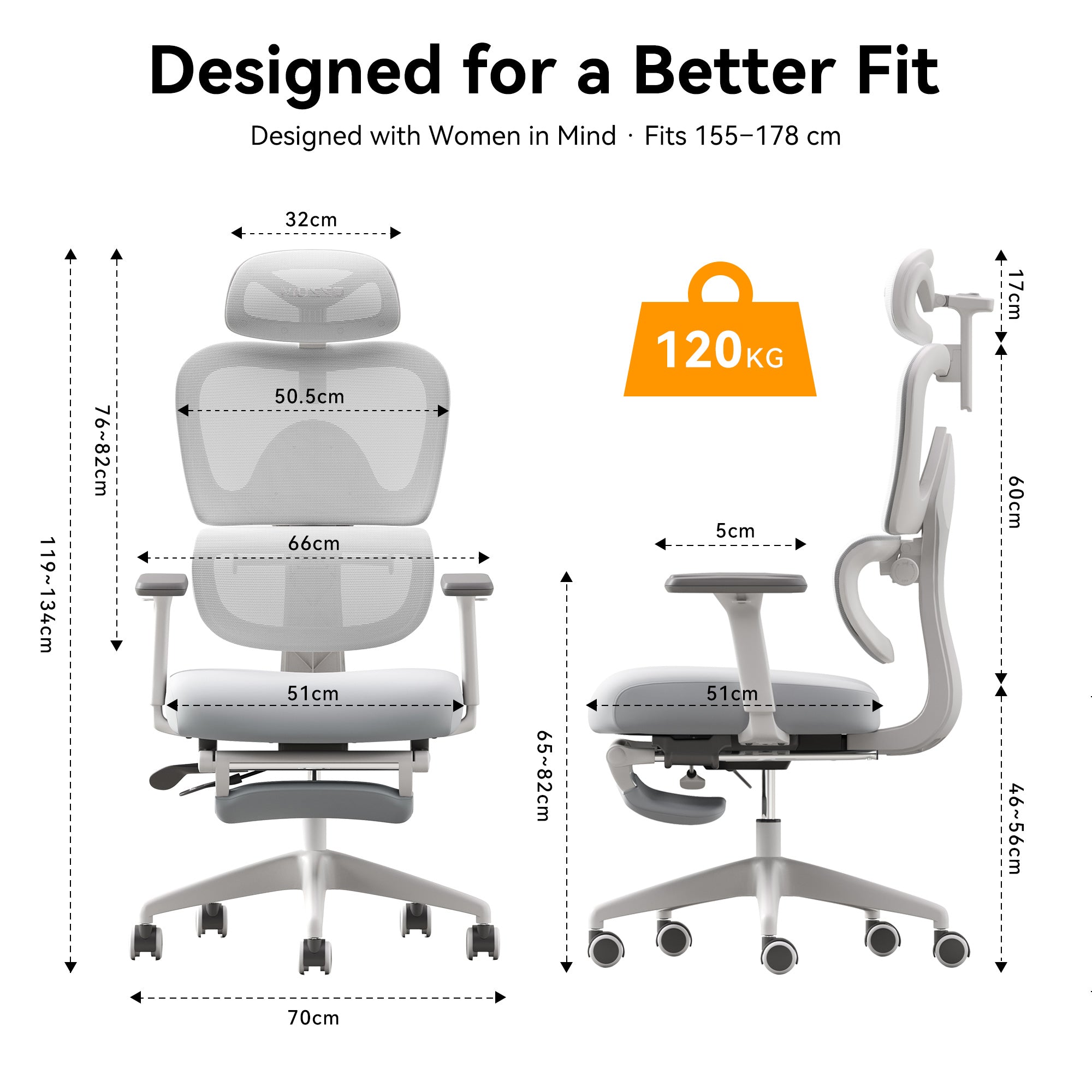 MUSSO E600 SE Relaxure Ergonomic Office Chair