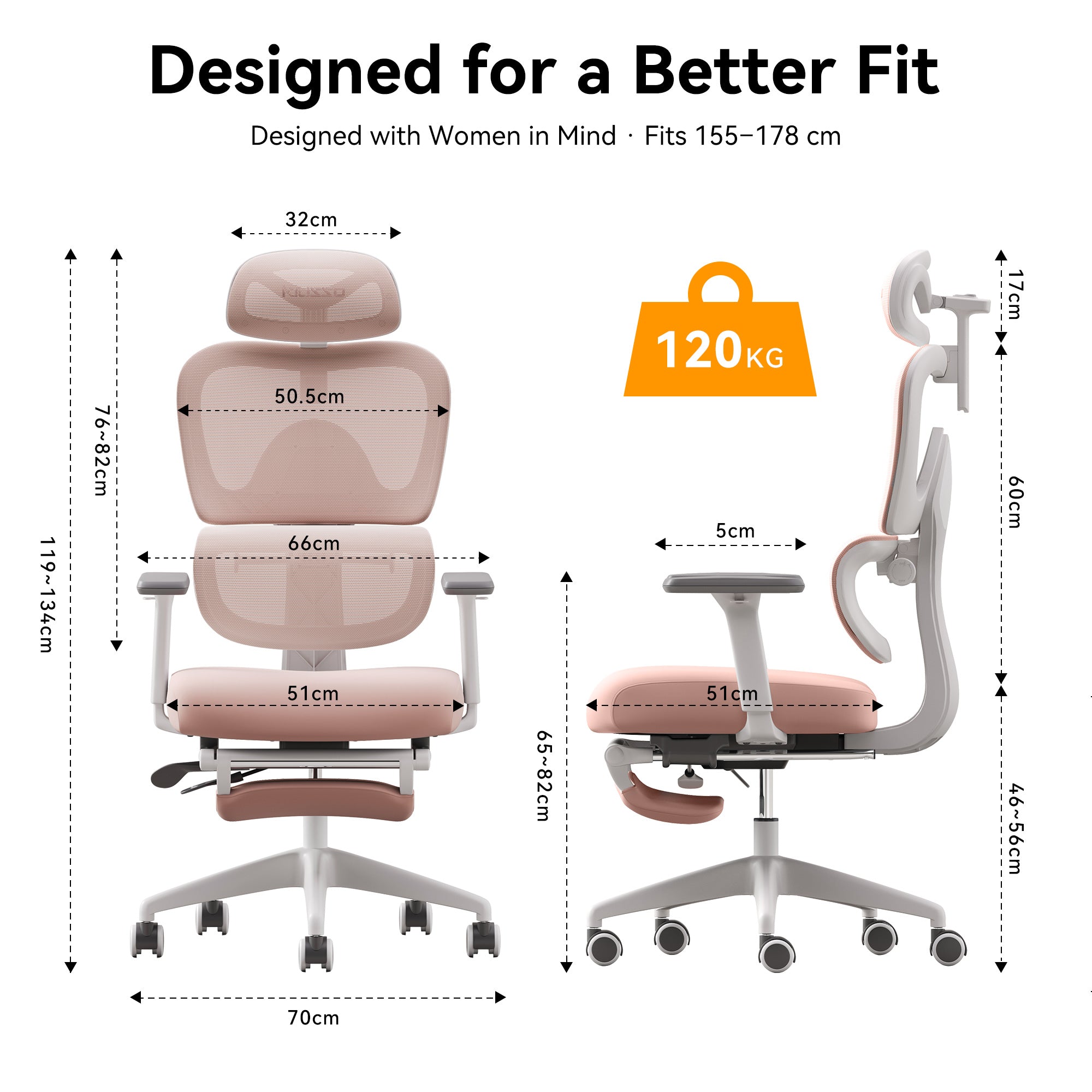 MUSSO E600 SE Relaxure Ergonomic Office Chair