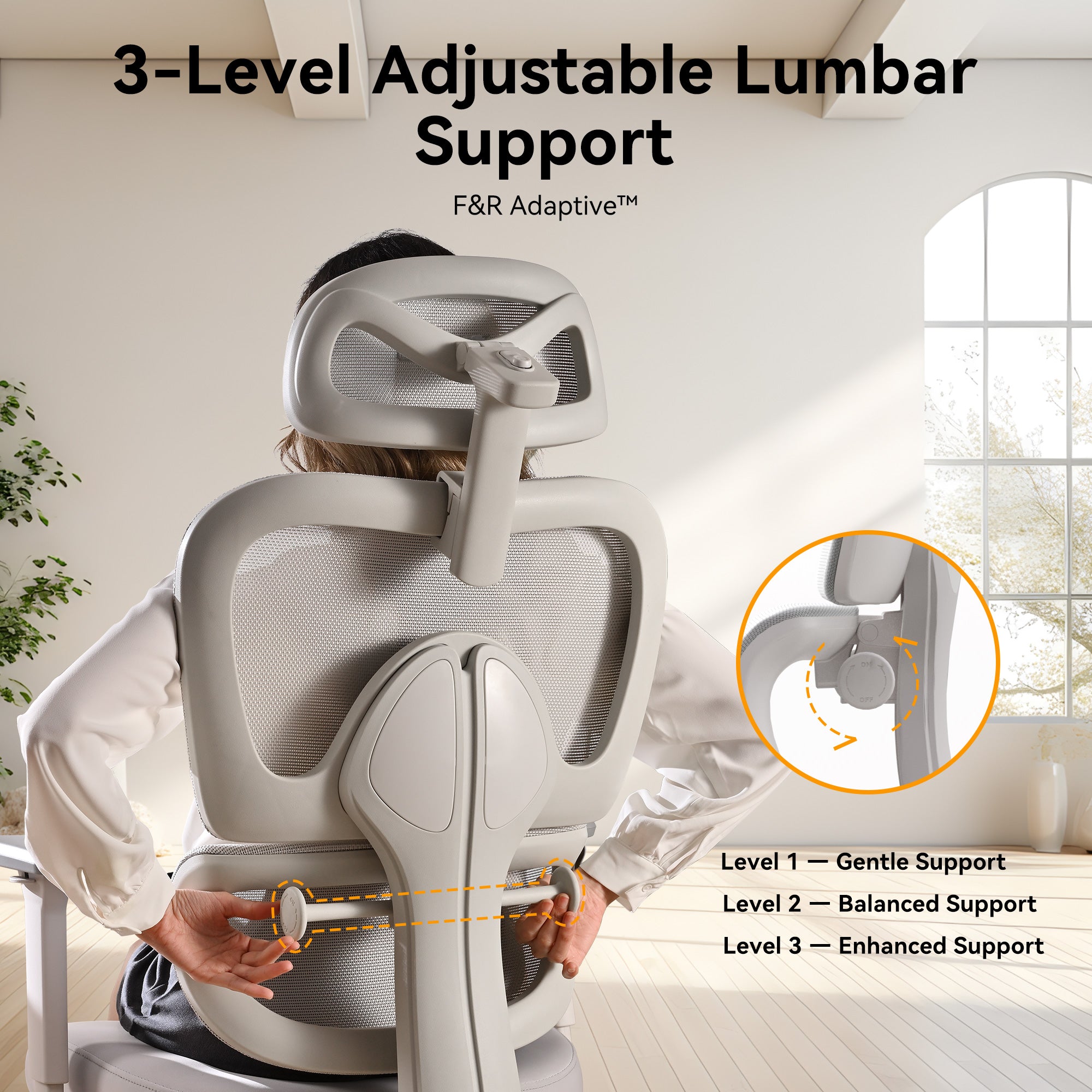 MUSSO E600 SE Relaxure Ergonomic Office Chair