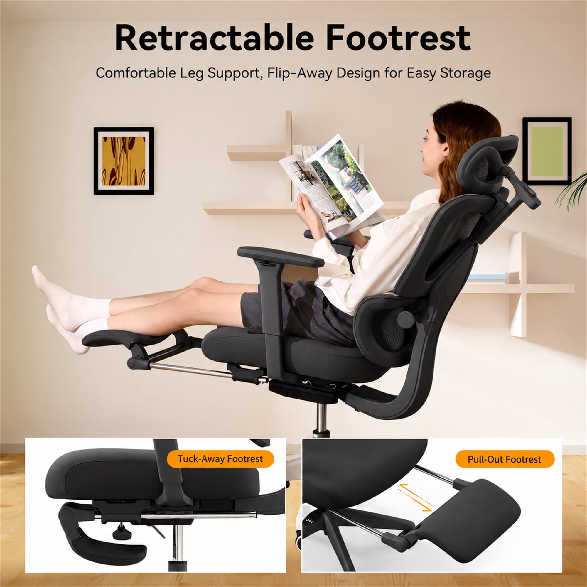MUSSO E600 SE Relaxure Ergonomic Office Chair