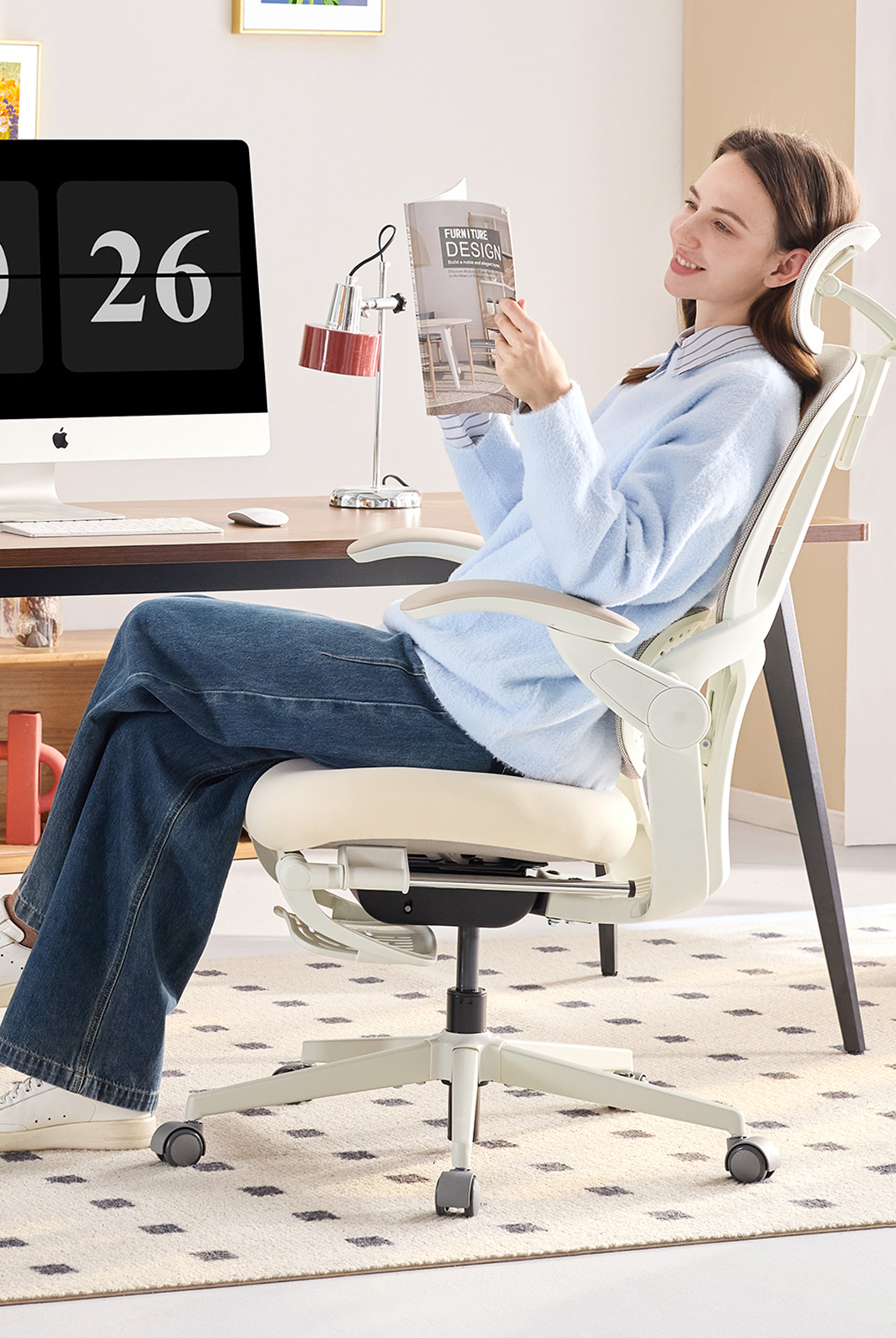 MUSSO E80 Air AeroFemme Ergonomic Office Chair