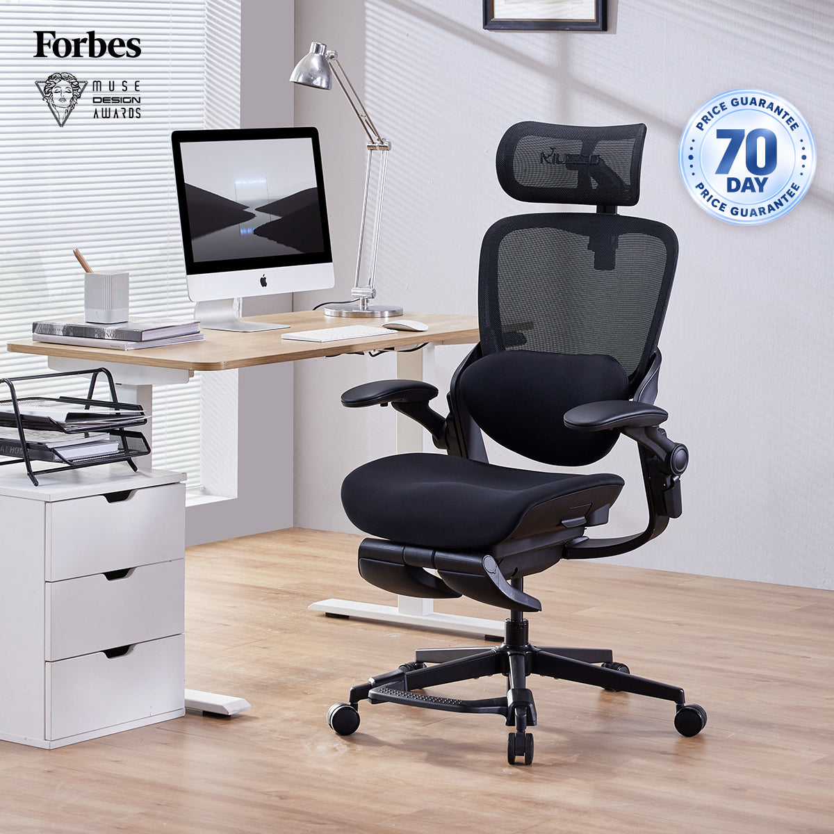 MUSSO E80 Muse FemmePosture Ergonomic Office Chair