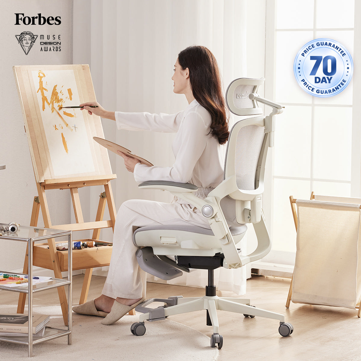 MUSSO E80 Muse FemmePosture Ergonomic Office Chair