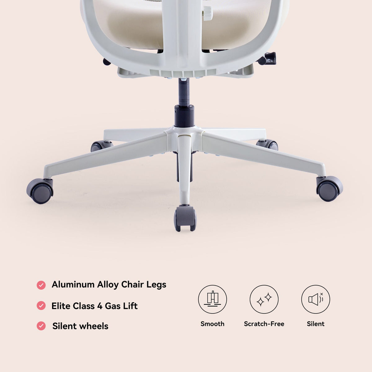 MUSSO E80 Air AeroFemme Ergonomic Office Chair