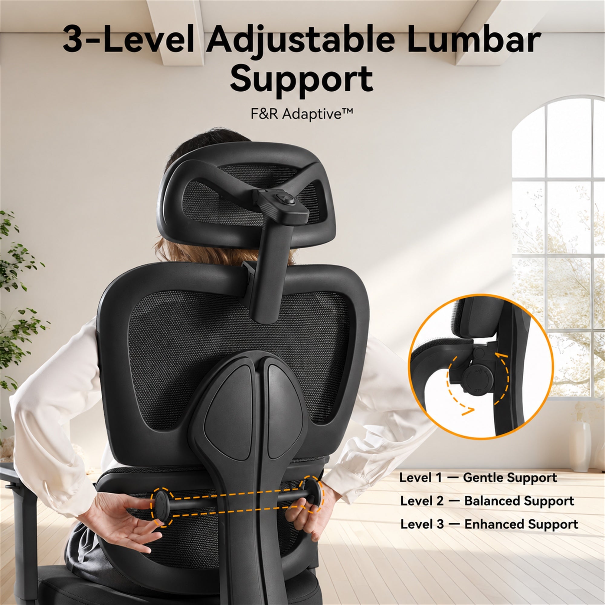 MUSSO E600 SE Relaxure Ergonomic Office Chair