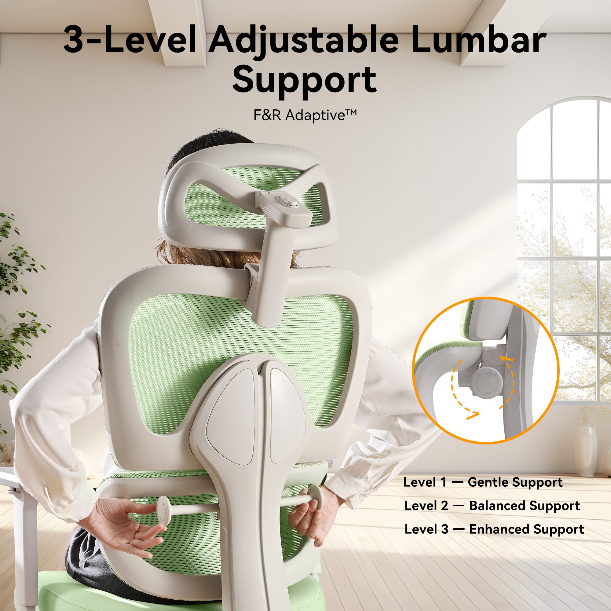 MUSSO E600 SE Relaxure Ergonomic Office Chair
