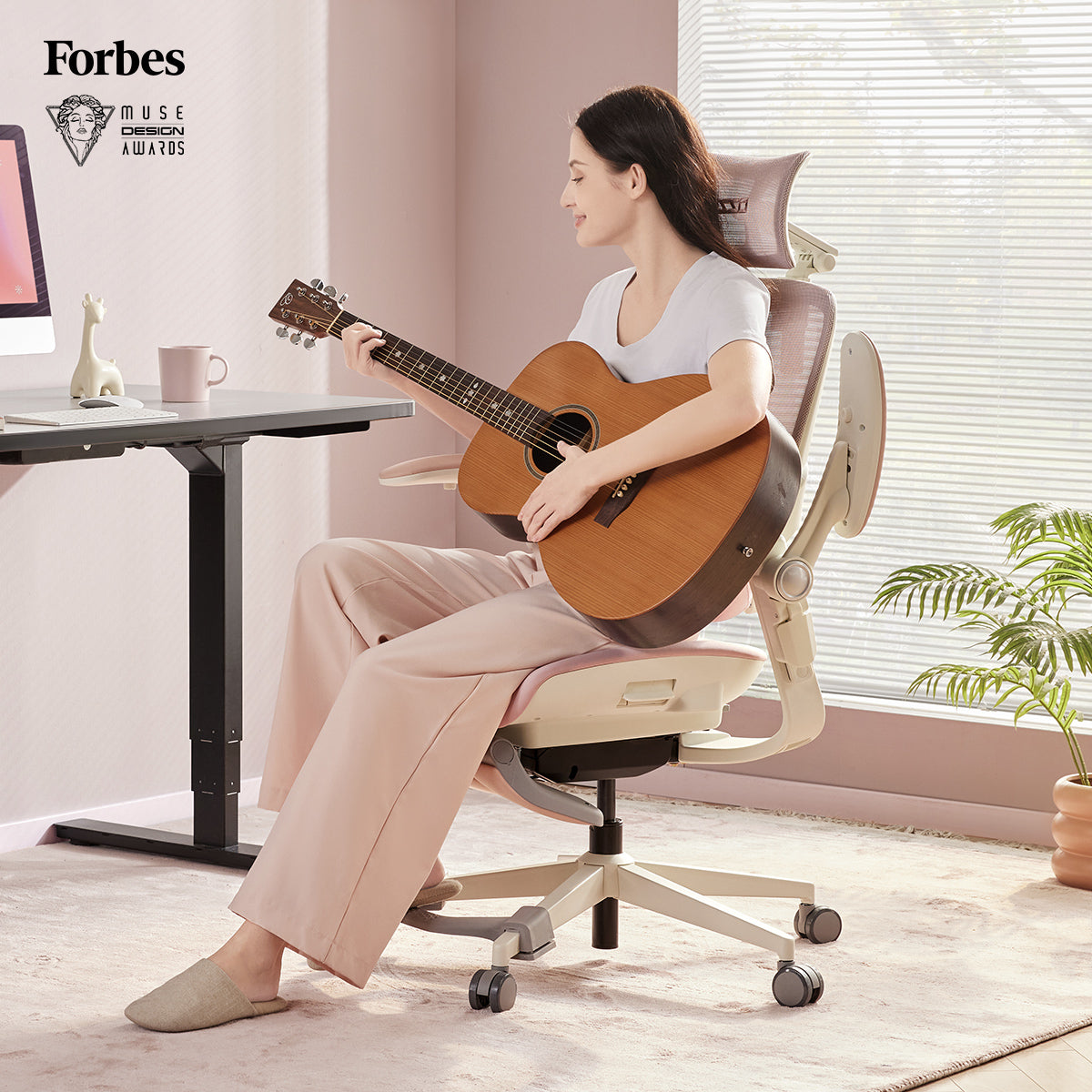 MUSSO E80 Muse FemmePosture Ergonomic Office Chair