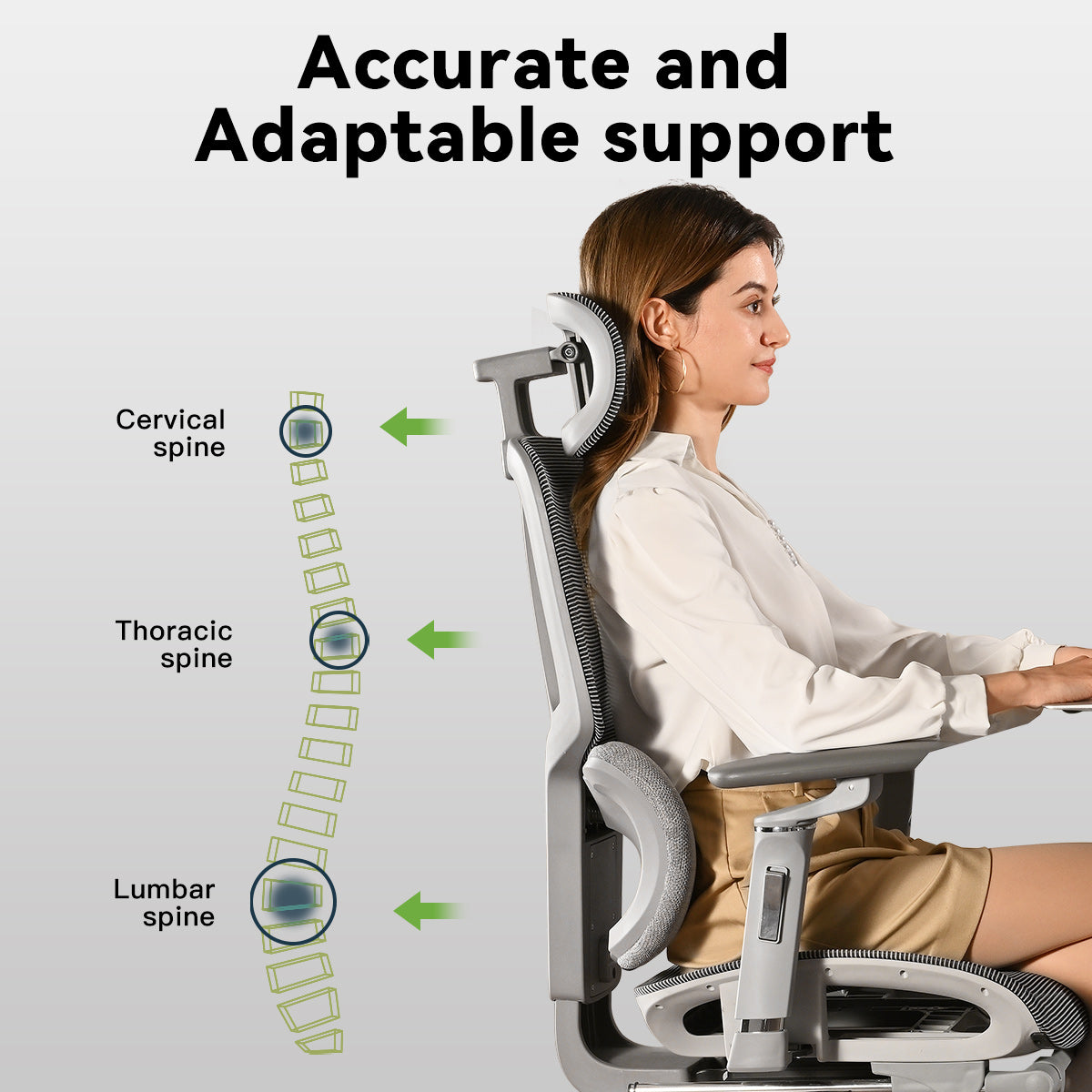 MUSSO H80 Pro FlexiPosture Ergonomic Office Chair