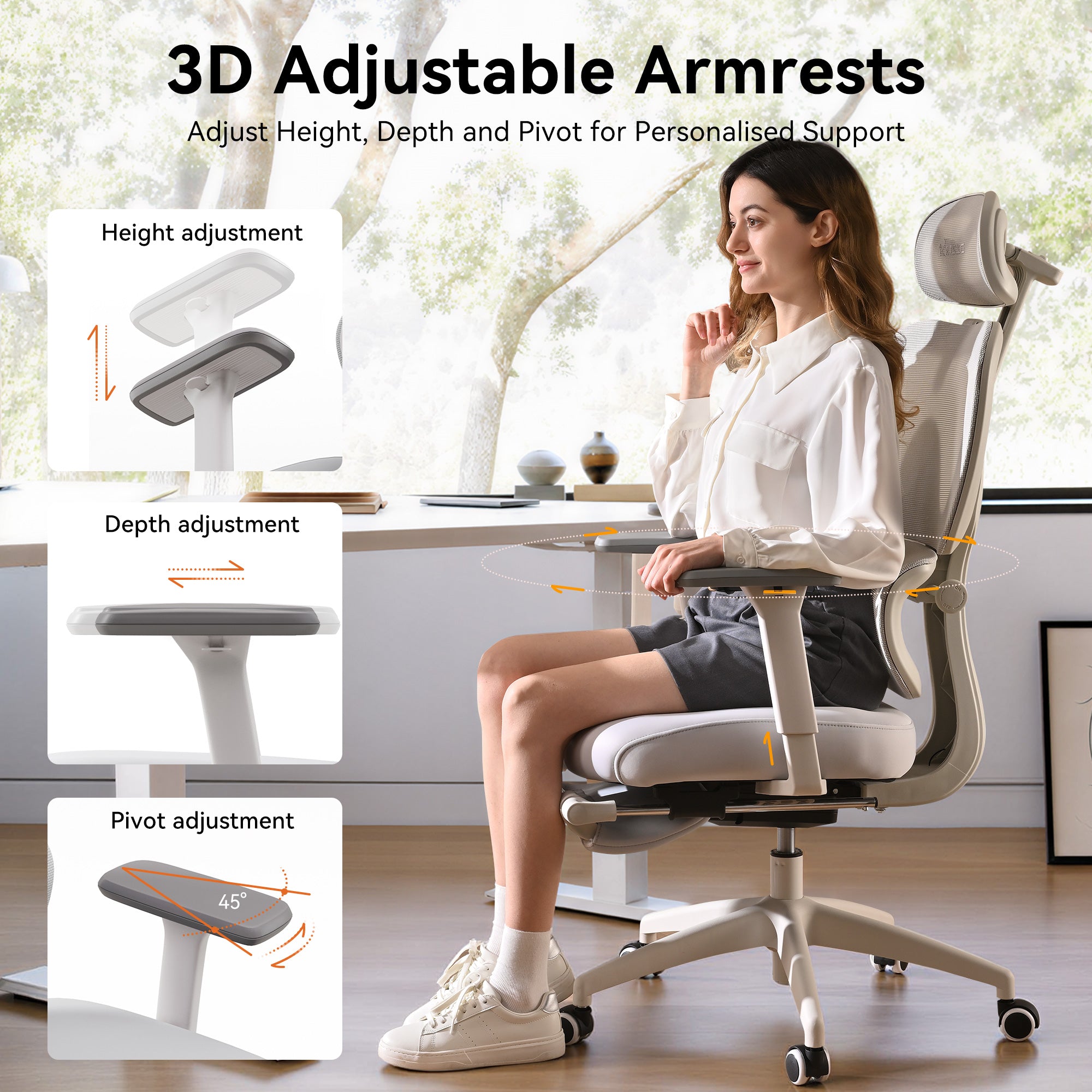 MUSSO E600 SE Relaxure Ergonomic Office Chair