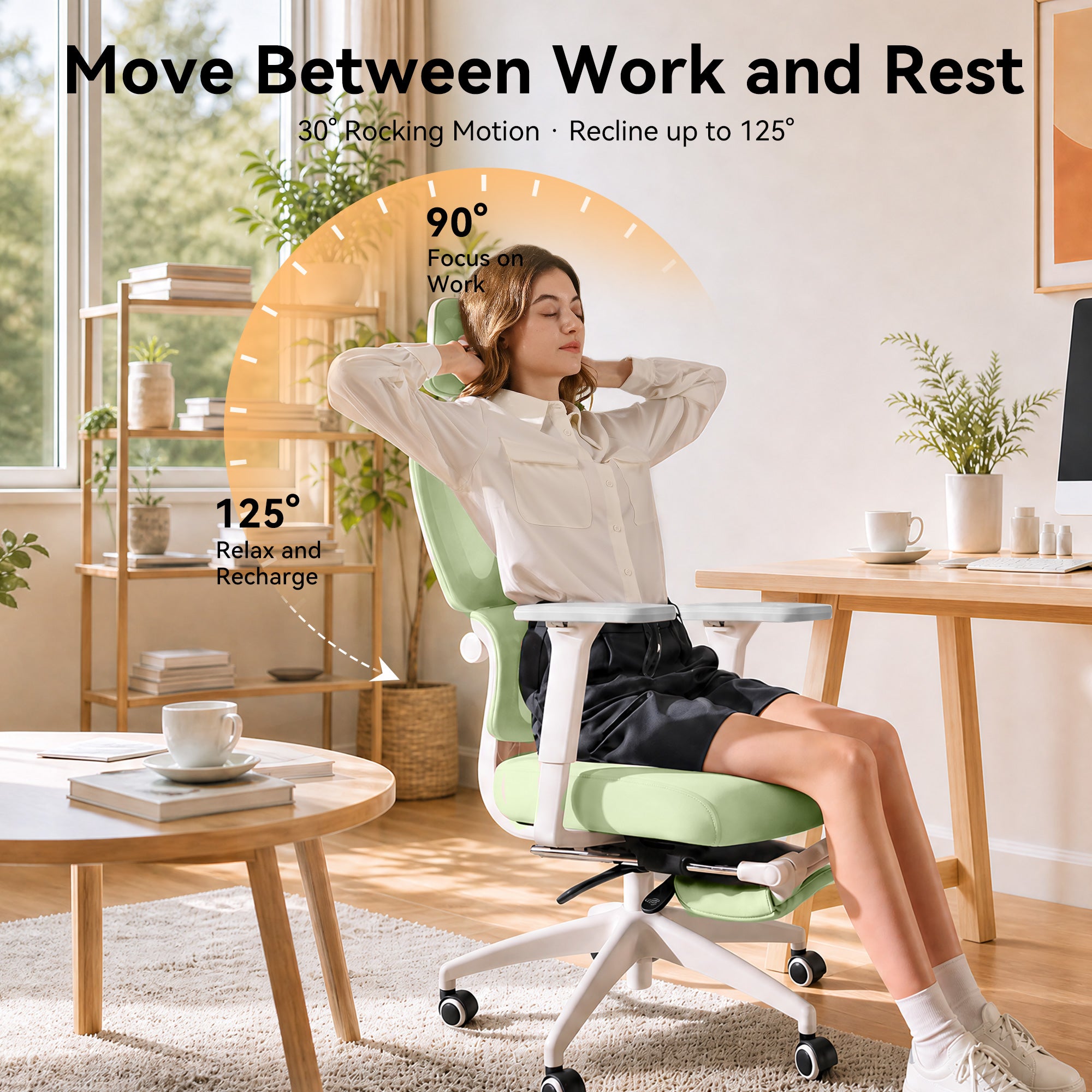 MUSSO E600 SE Relaxure Ergonomic Office Chair