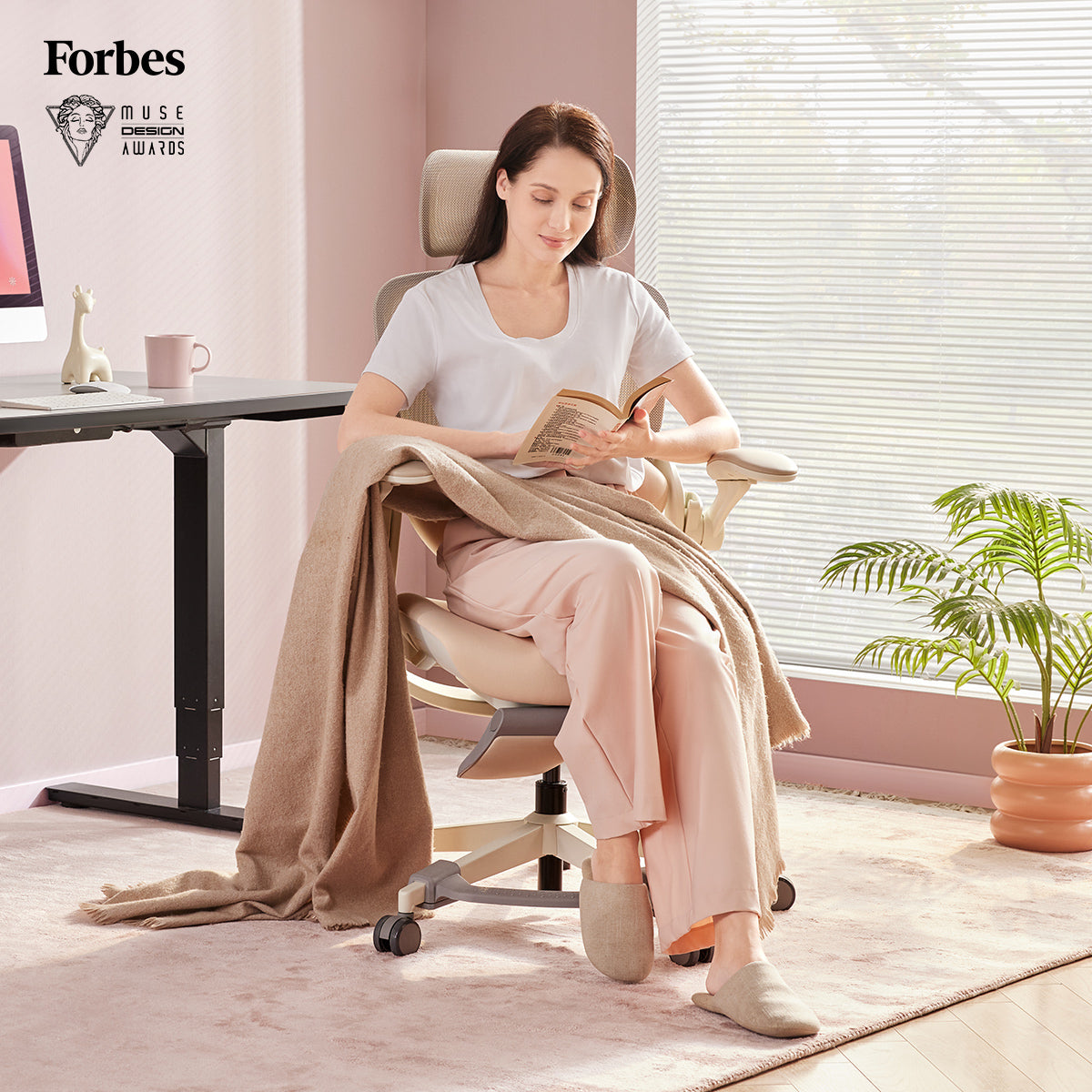 MUSSO E80 Muse FemmePosture Ergonomic Office Chair