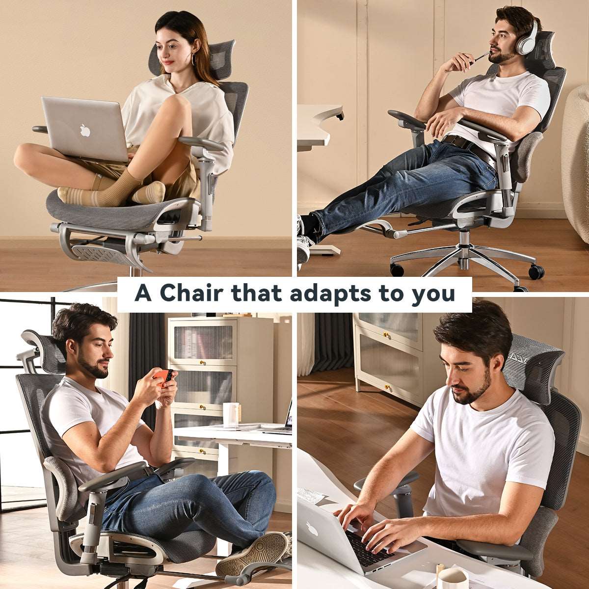 MUSSO H80 Pro FlexiPosture Ergonomic Office Chair