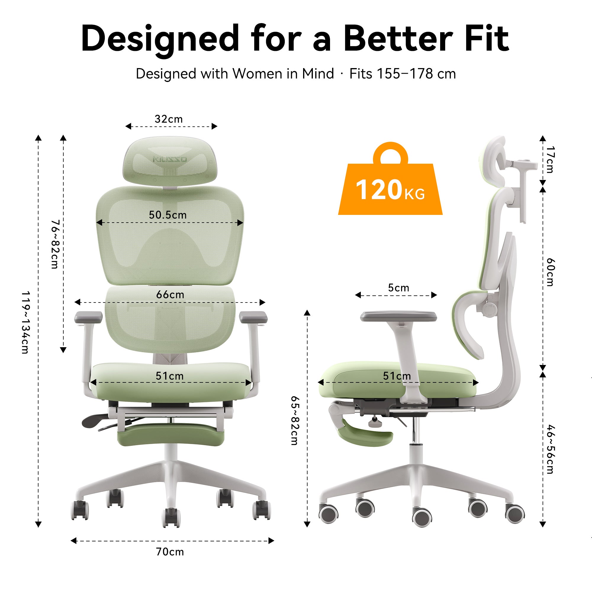 MUSSO E600 SE Relaxure Ergonomic Office Chair