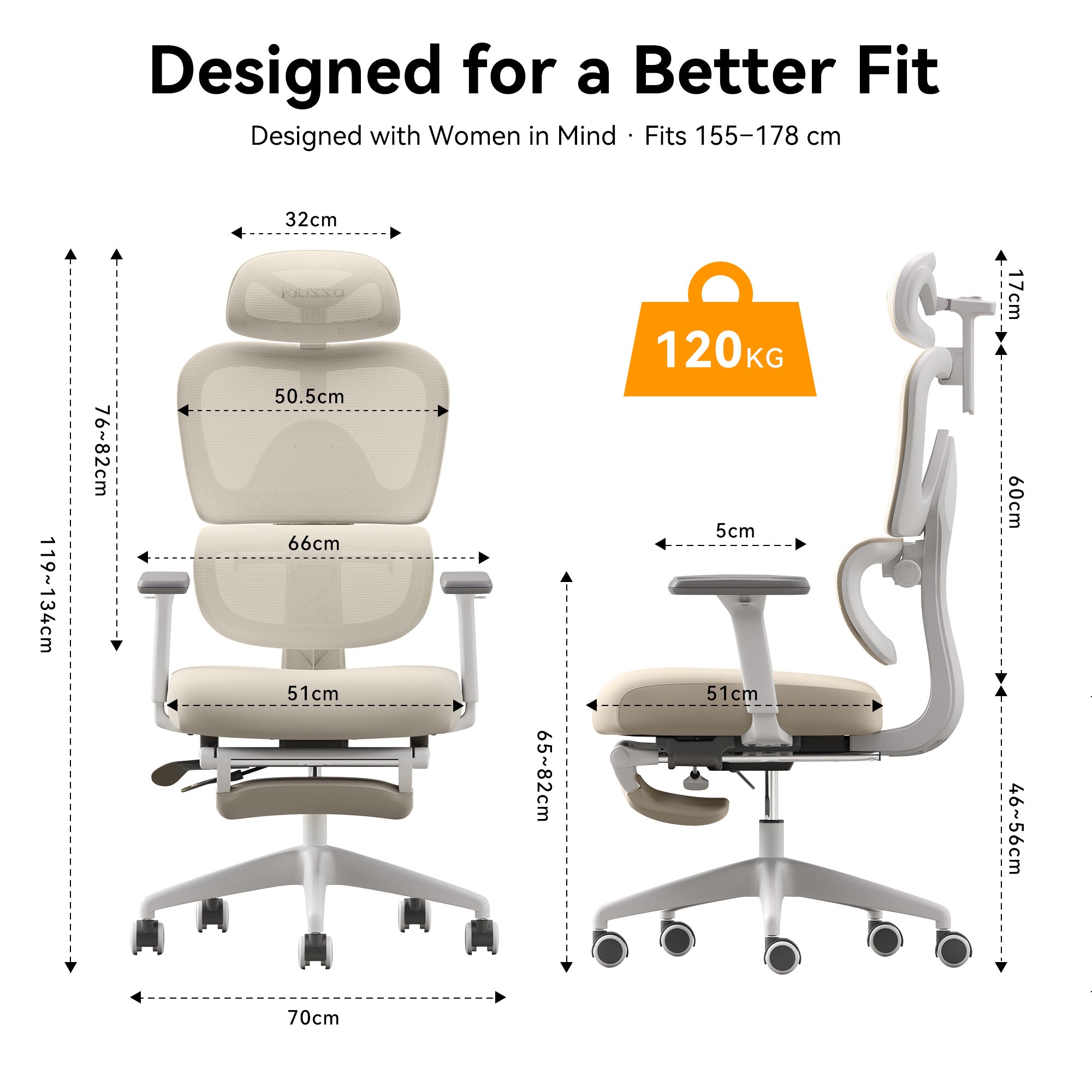 MUSSO E600 SE Relaxure Ergonomic Office Chair