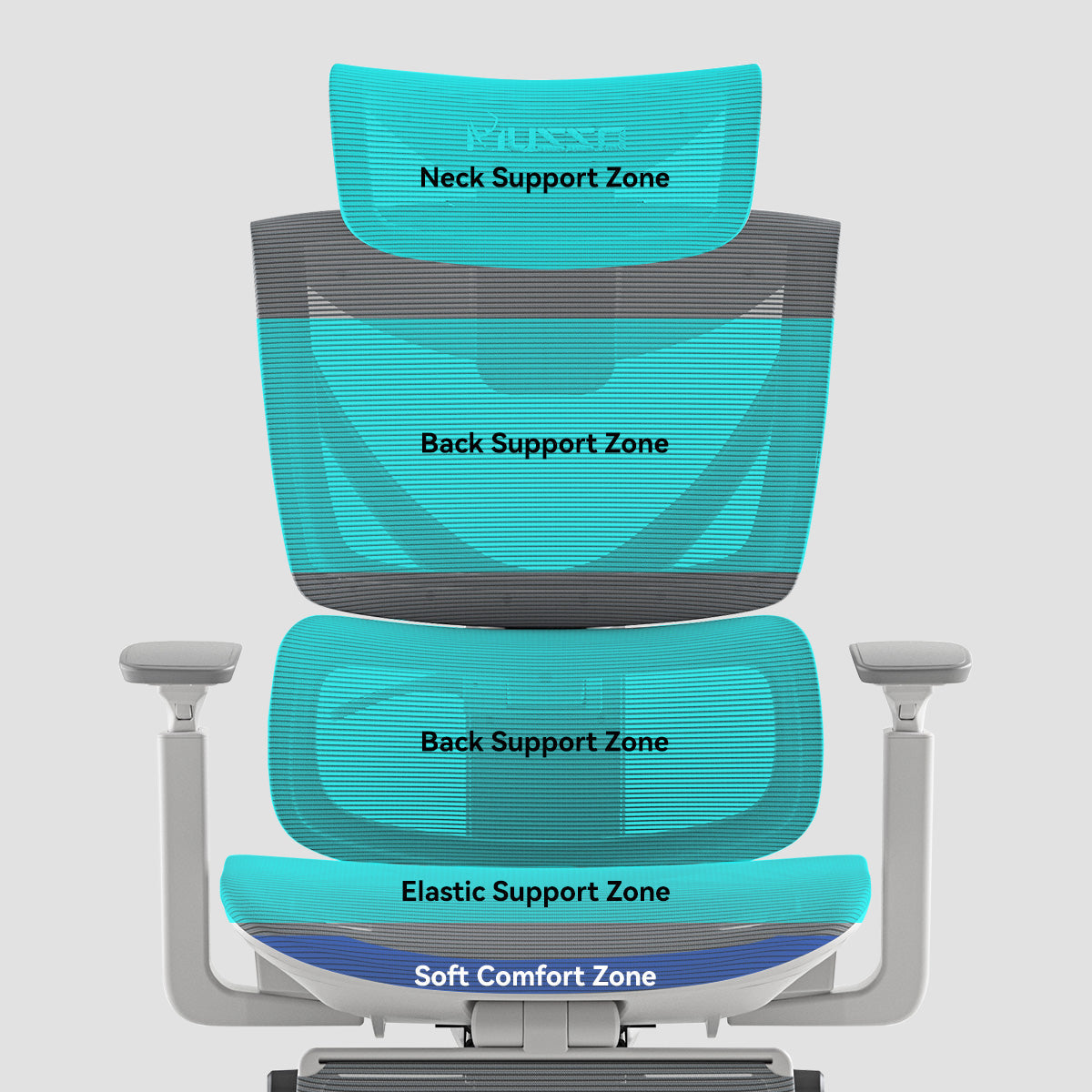 MUSSO V900 Structure Master Ergonomic Office Chair
