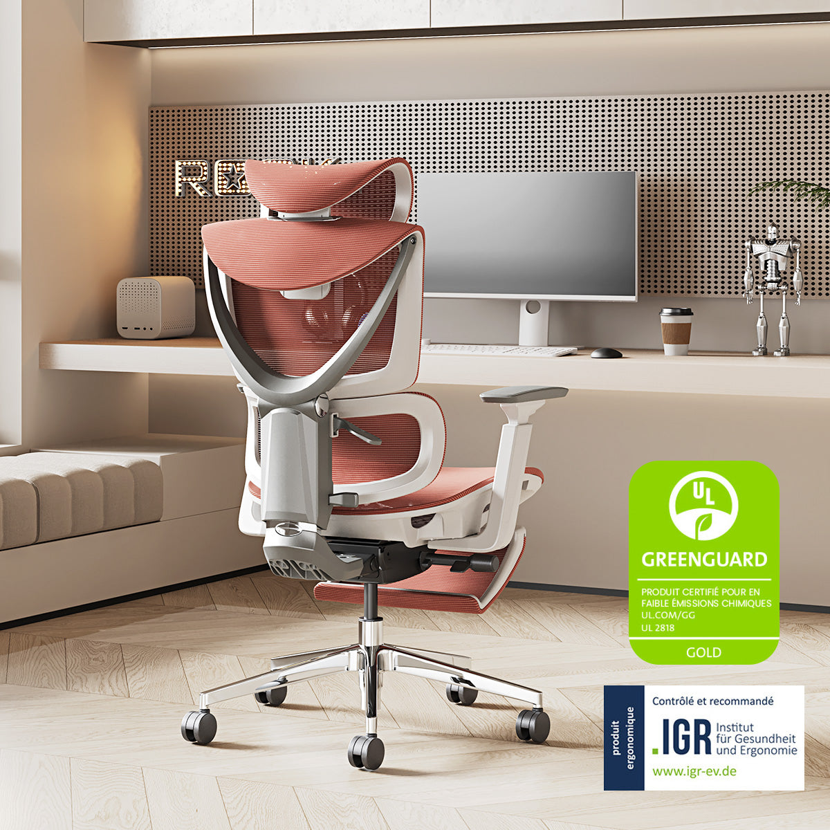 MUSSO V900 Structure Master Ergonomic Office Chair