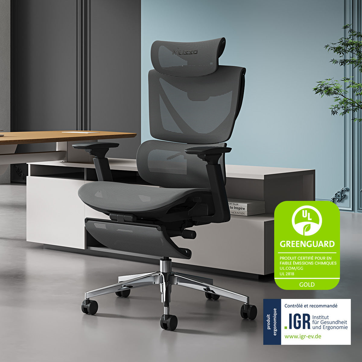 MUSSO V900 Structure Master Ergonomic Office Chair