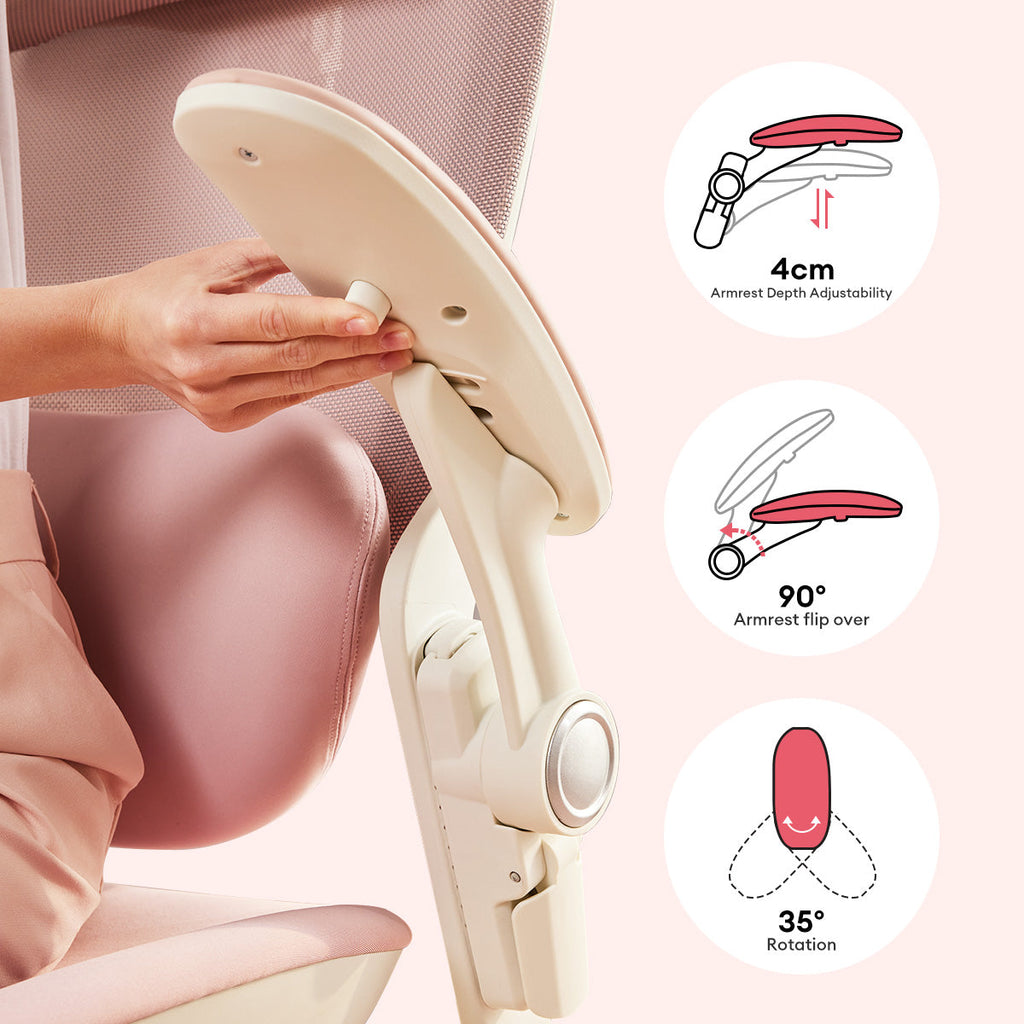 MUSSO E80 Muse FemmePosture Ergonomic Office Chair