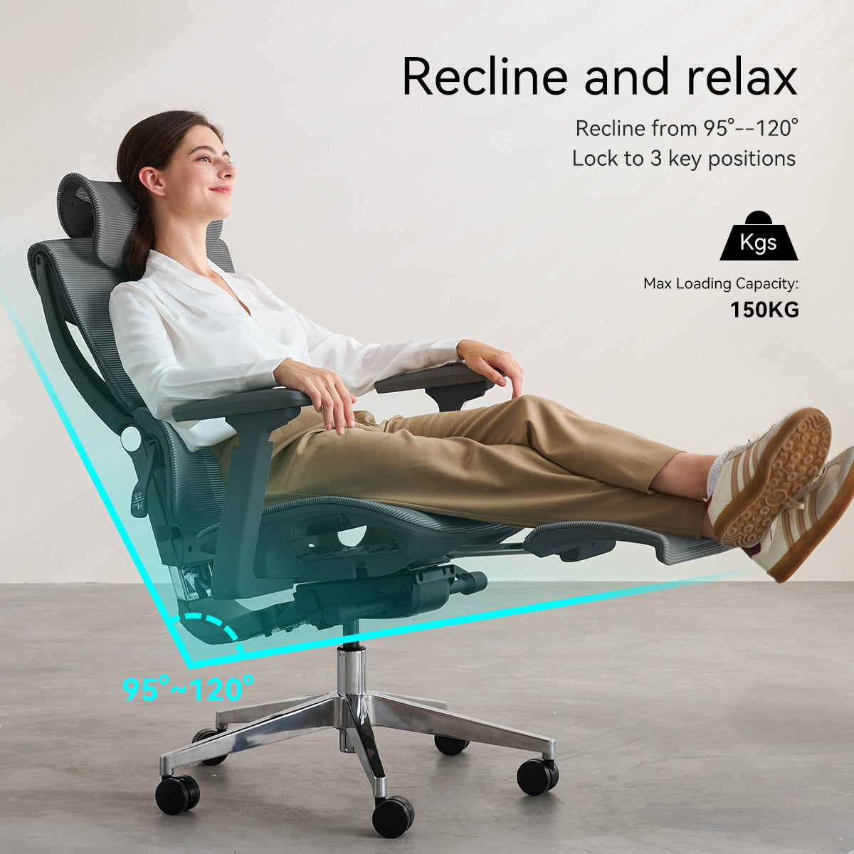 MUSSO V900 Structure Master Ergonomic Office Chair