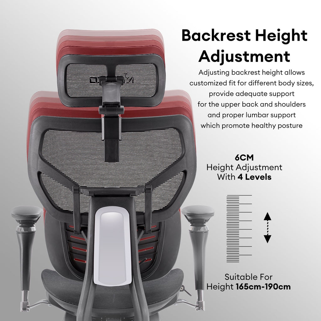MUSSO X700 GlideTrack Ergonomic Office Chair