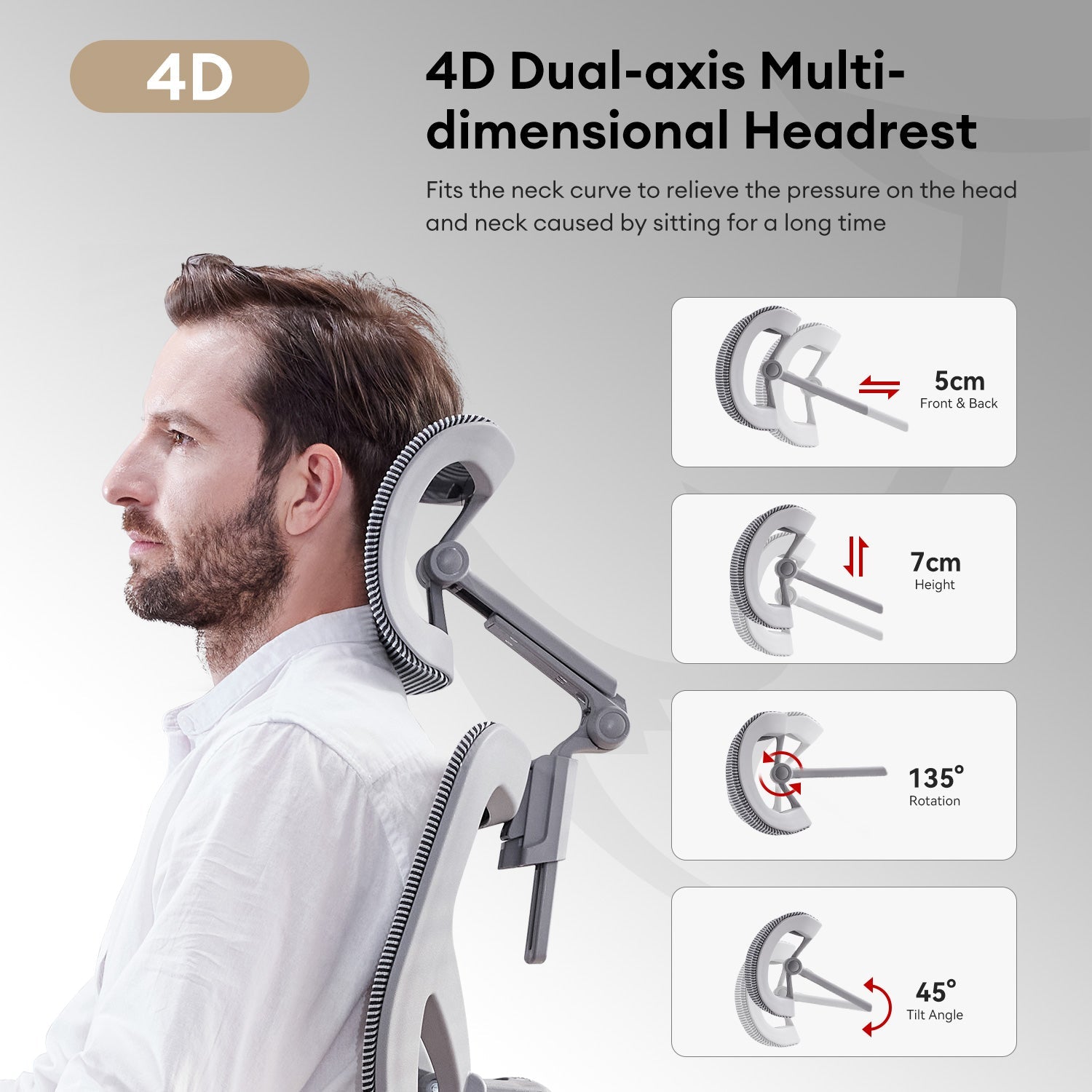 MUSSO X700 GlideTrack Ergonomic Office Chair