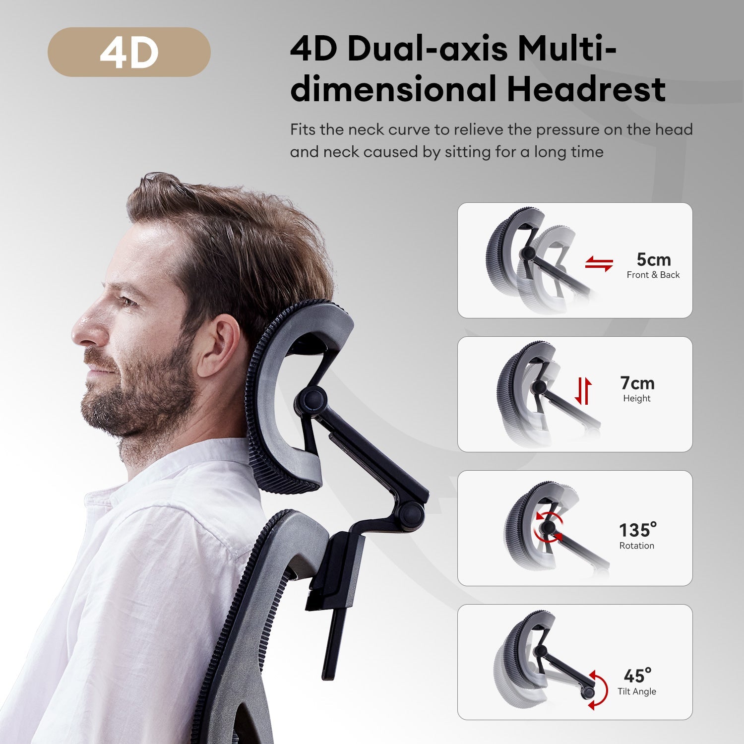 MUSSO X700 GlideTrack Ergonomic Office Chair