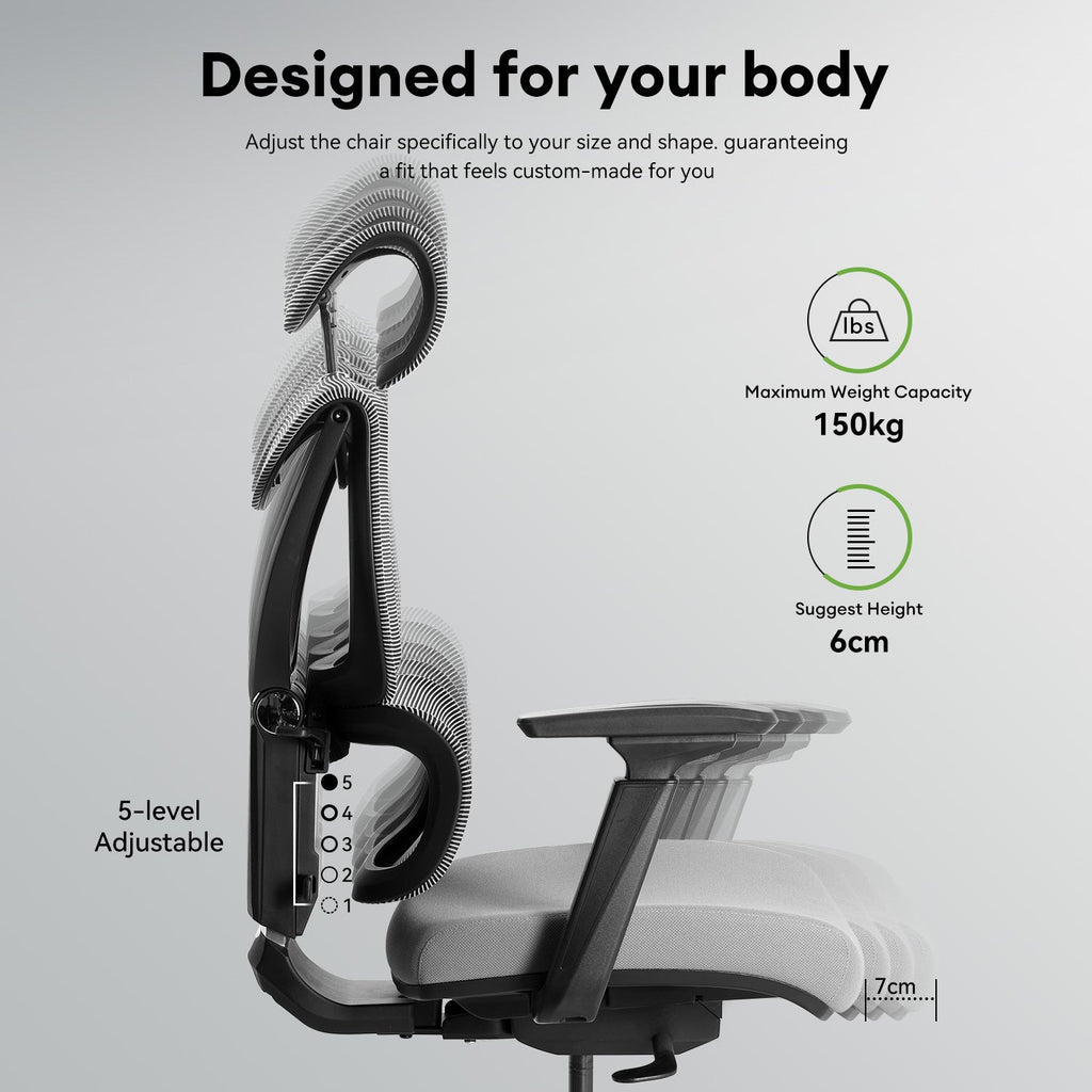 MUSSO V900 Structure Master Ergonomic Office Chair