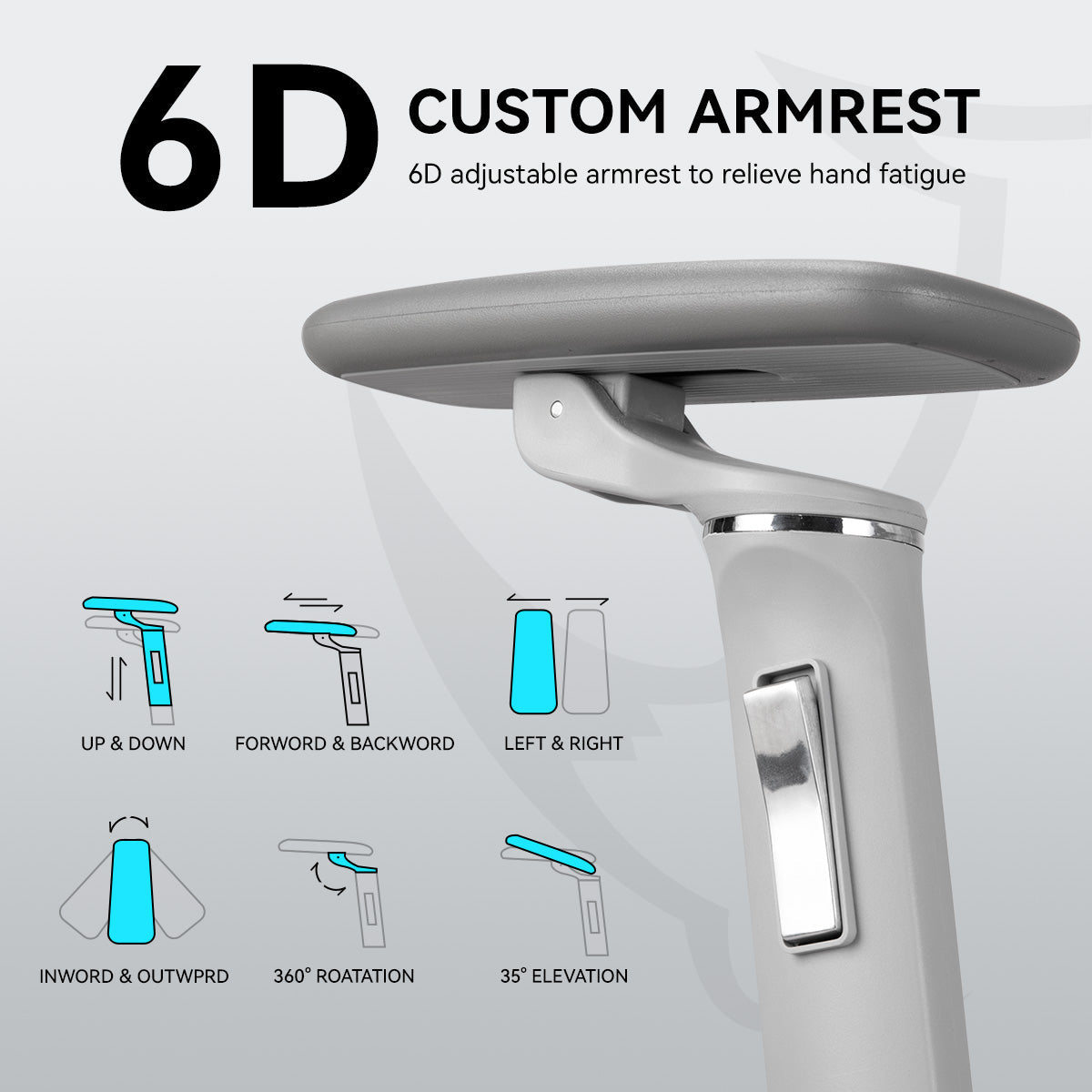 MUSSO H80 Pro FlexiPosture Ergonomic Office Chair