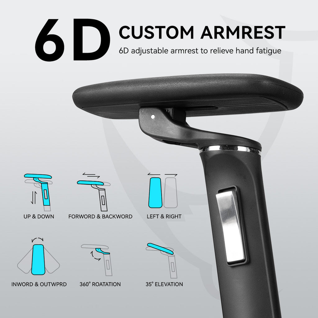 MUSSO H80 Pro FlexiPosture Ergonomic Office Chair