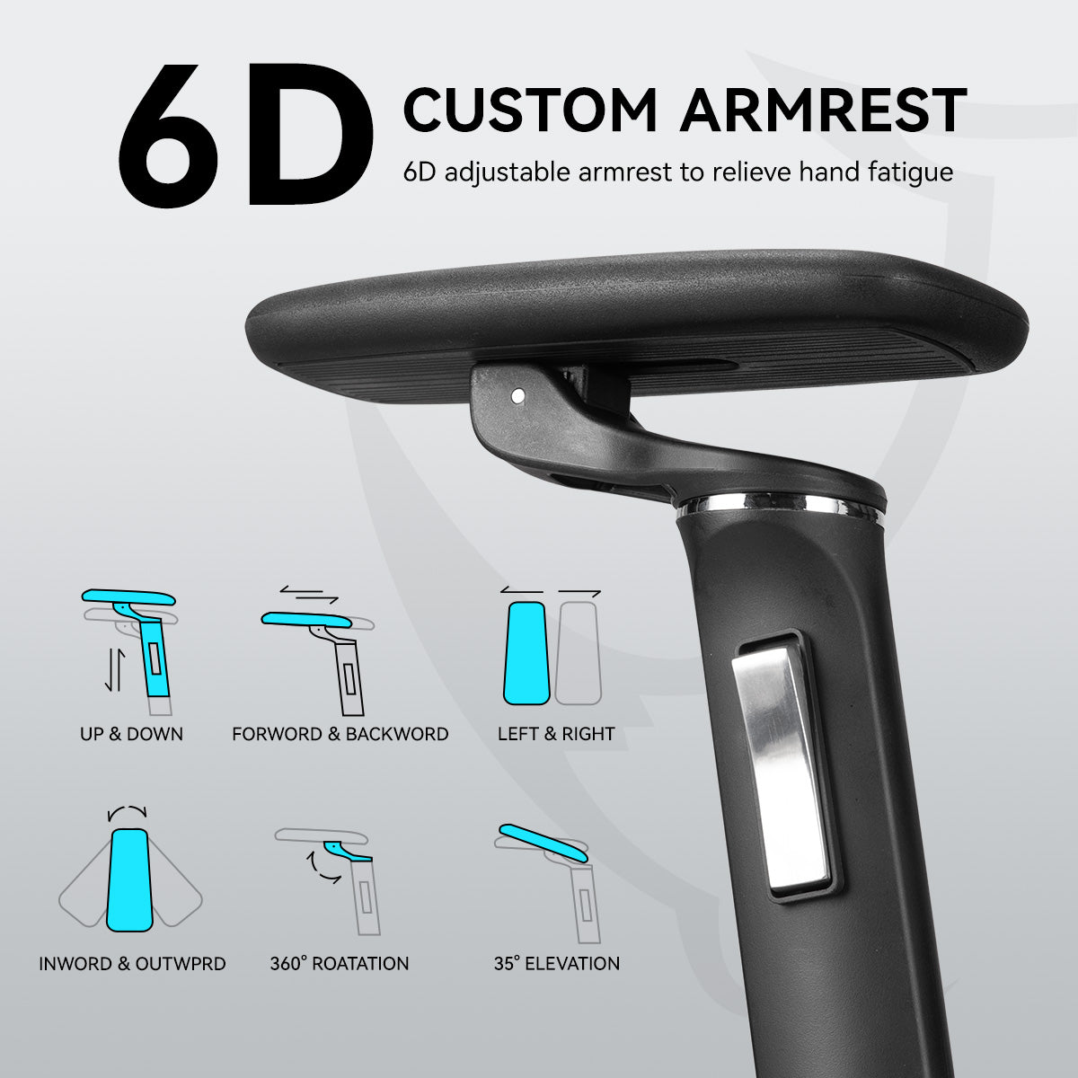 MUSSO H80 Pro FlexiPosture Ergonomic Office Chair