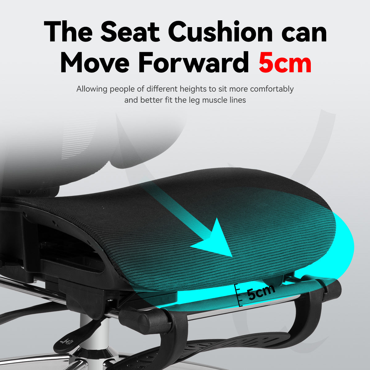 MUSSO H80 Pro FlexiPosture Ergonomic Office Chair