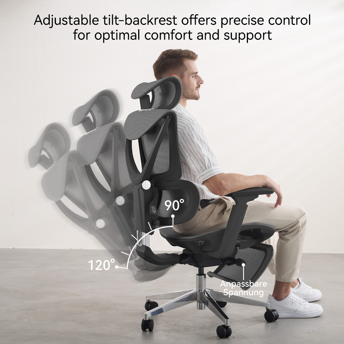 MUSSO V900 Structure Master Ergonomic Office Chair