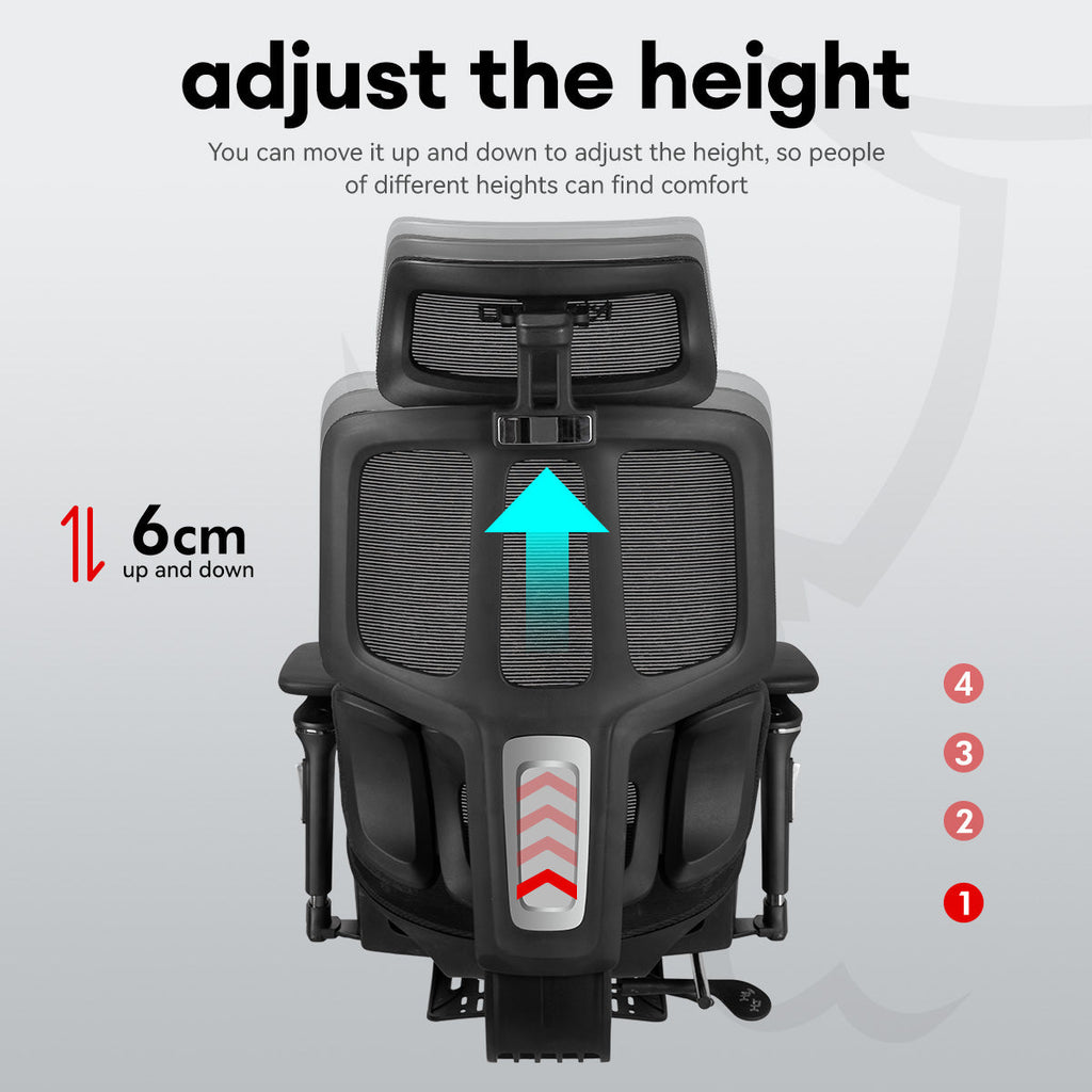 MUSSO H80 Pro FlexiPosture Ergonomic Office Chair