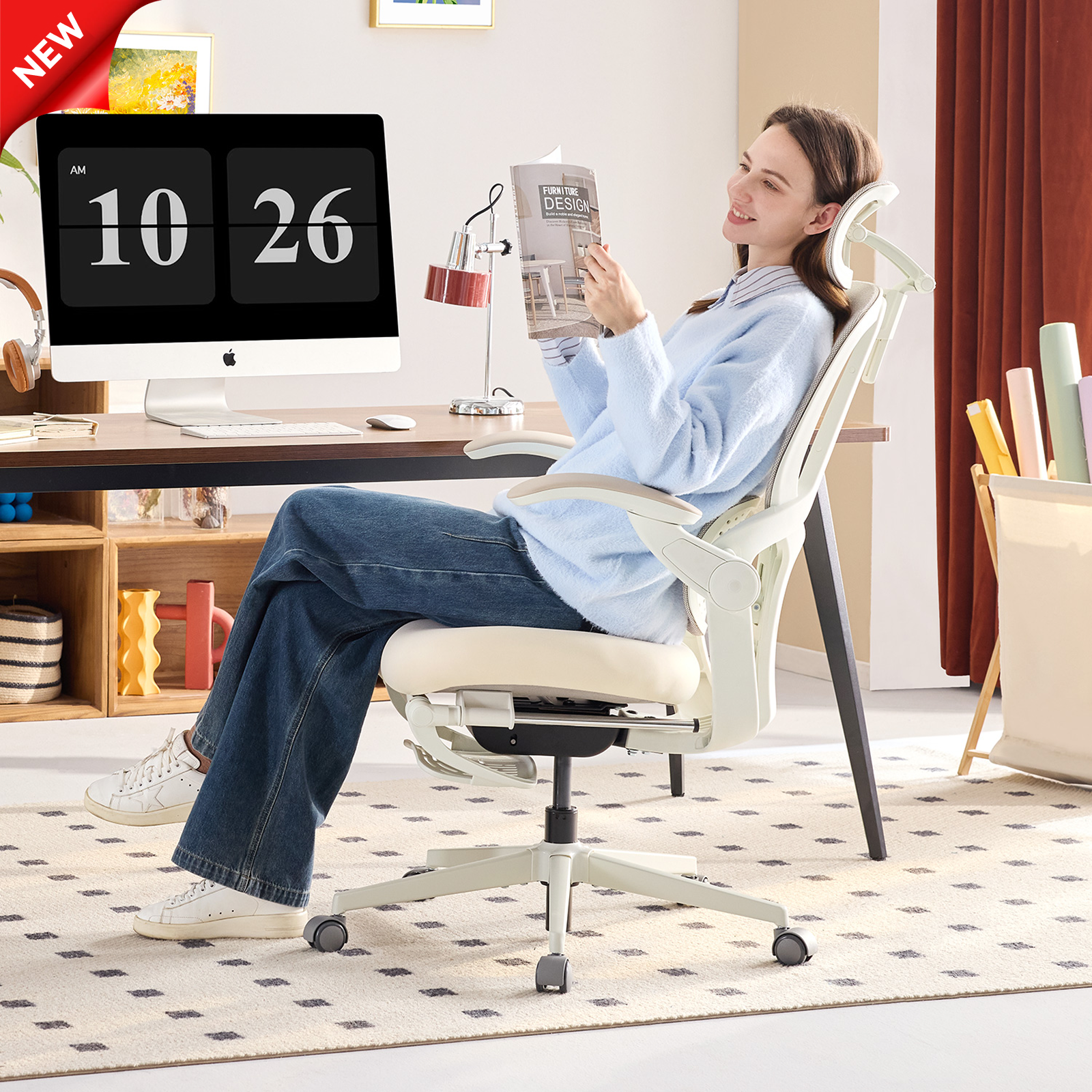 MUSSO E80 Air AeroFemme Ergonomic Office Chair