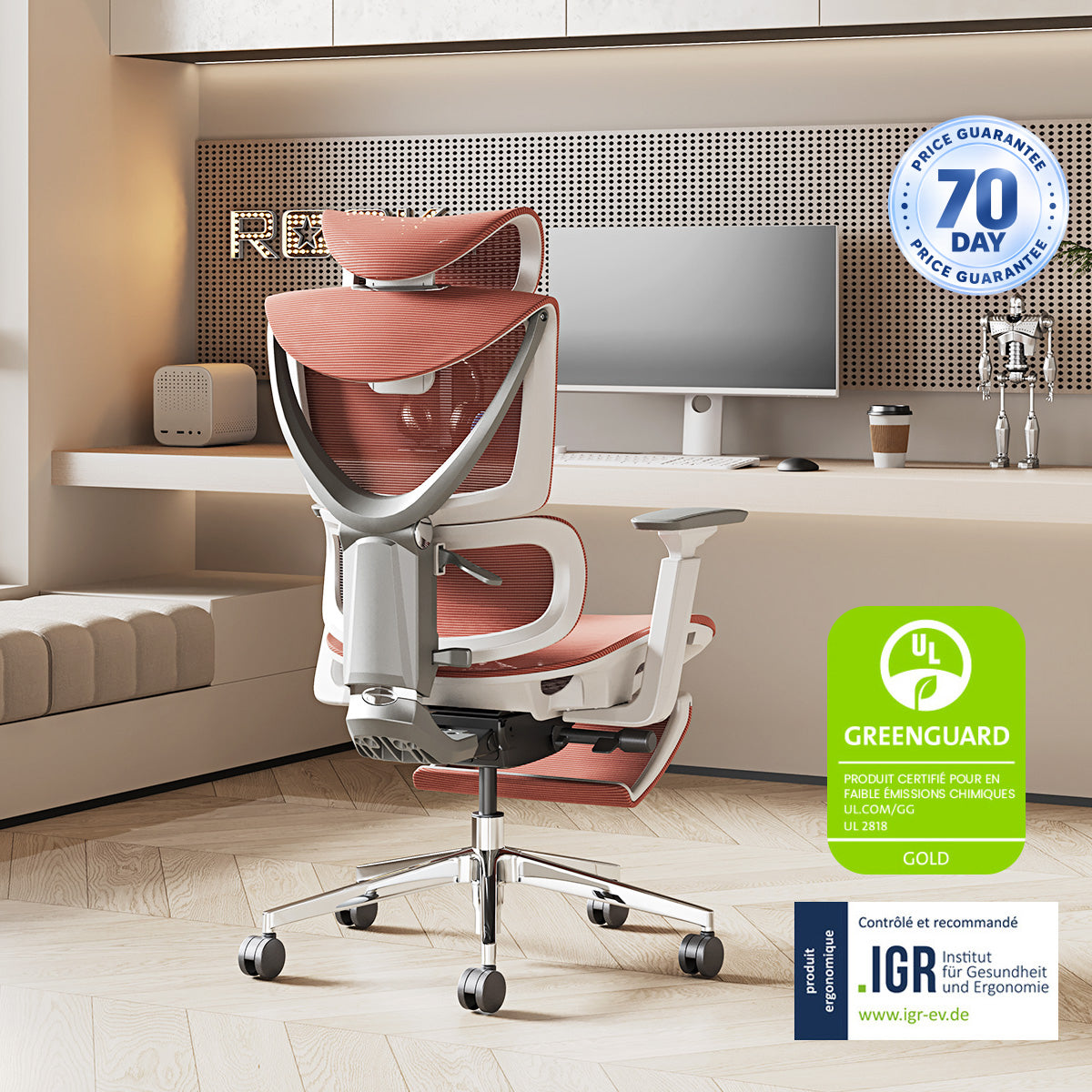 MUSSO V900 Structure Master Ergonomic Office Chair