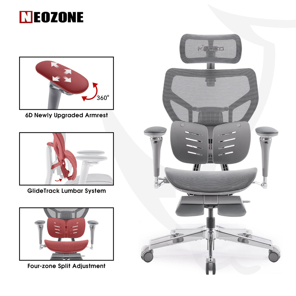 MUSSO X700 GlideTrack Ergonomic Office Chair